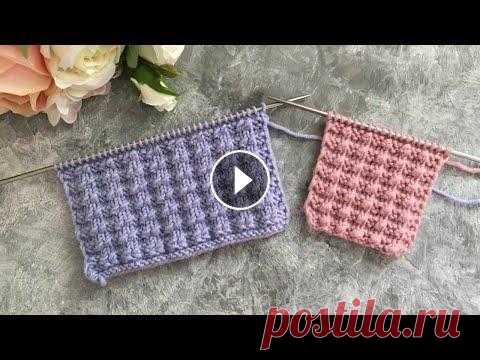 РЕЛЬЕФНЫЙ ДВУСТОРОННИЙ УЗОР СПИЦАМИ! ДВА ВАРИАНТА. Вяжем рельефный узор спицами для шапки, снуда,шарфа, свитера, кардигана, можно связать плед или покрывало для малыша. В этом видео я покажу и расскажу...