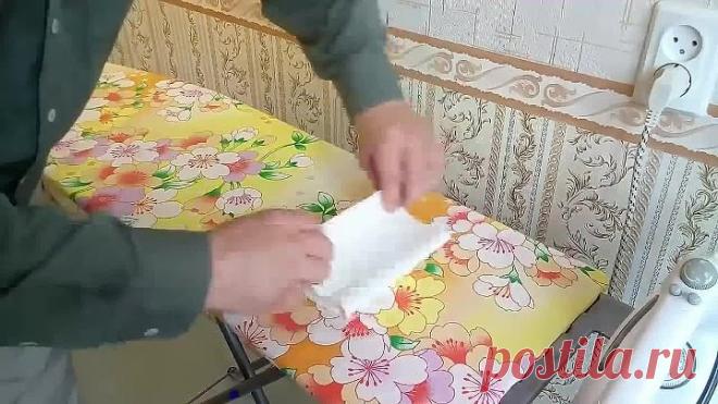 Маску медицинскую сделать за 2 минуты.