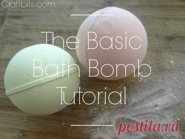 How To Make A Basic Bath Bomb — craftbits.com