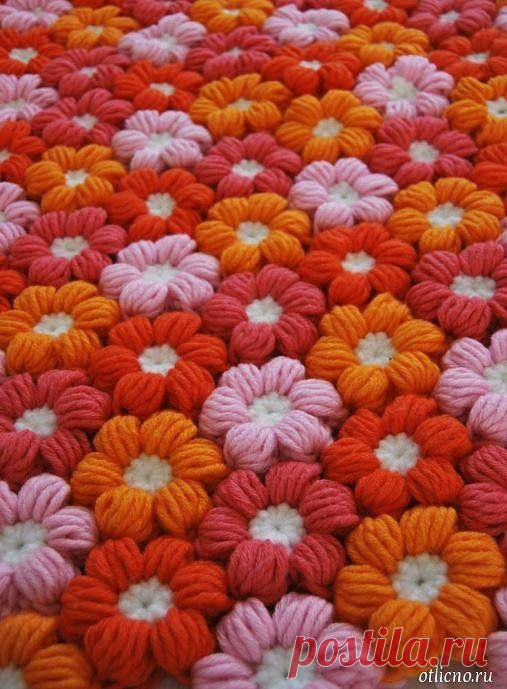 Очень красивый узор для пледов, покрывал, накидок » В сети – себя просвети!