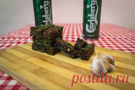 Домашние чесночные гренки