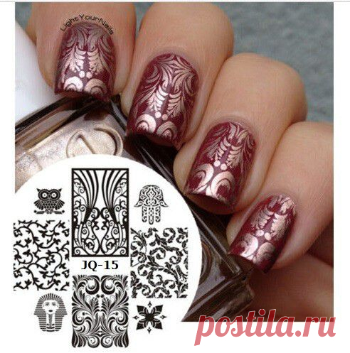 трафарет для ногтей