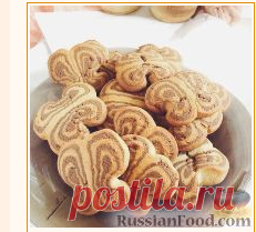 Рецепт: Печенье "Бабочки" на RussianFood.com