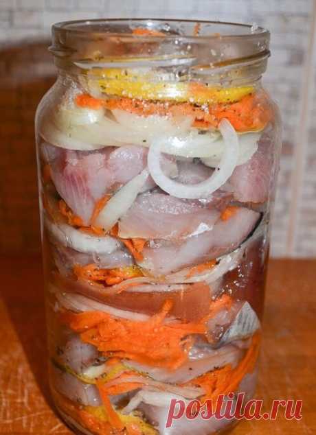 Безумно вкусная селёдка по-голландски!