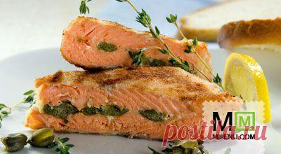 Лосось в хрустящей корочке - кулинарный рецепт. Миллион Меню