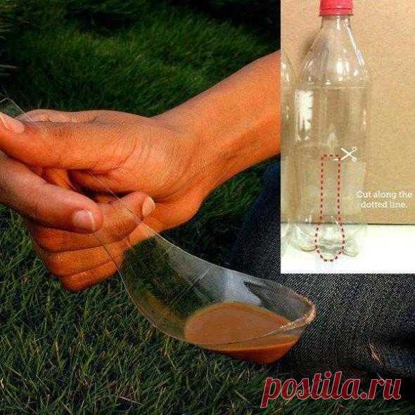 Оригинальные изделия из пластиковых бутылок