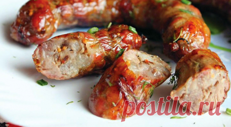 Очень вкусная домашняя колбаса в фольге