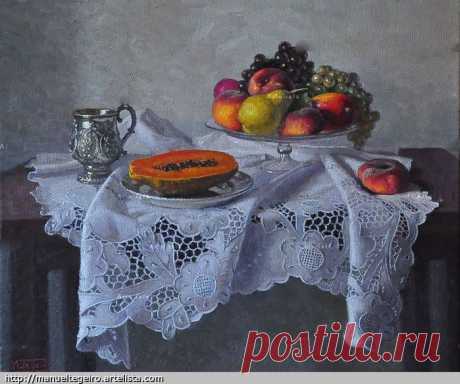 Кружевная роспись в живописи, декупаже, росписи