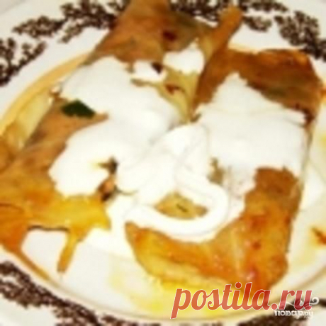 Голубцы с грибами - пошаговый кулинарный рецепт на Повар.ру