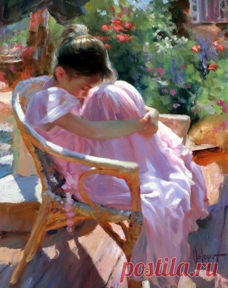 Он взял за основу в своём творчестве «СОЛНЕЧНЫЙ РОМАНТИЗМ» и его работы стали действительно произведениями искусства.  Картины  стали наполнятся нежностью, добротой и необъятным мирными тематиками нашей жизни. Красивые женщины, дети и природа всё это даёт тот огромный позитив в котором и есть сама жизнь в своё великолепии. Владимир Волегов стал по истине художником мира и гармонии.