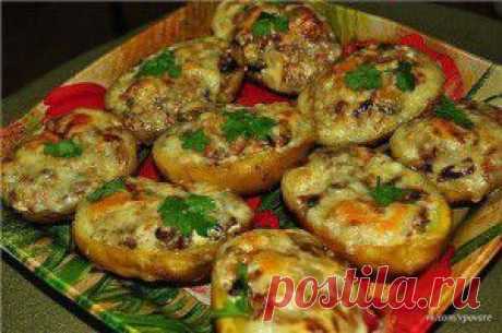 «Лодочки из картошки в мундире» | Самые вкусные рецепты