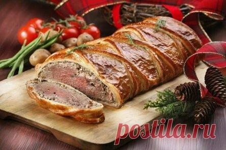 Горячие праздничные основные блюда