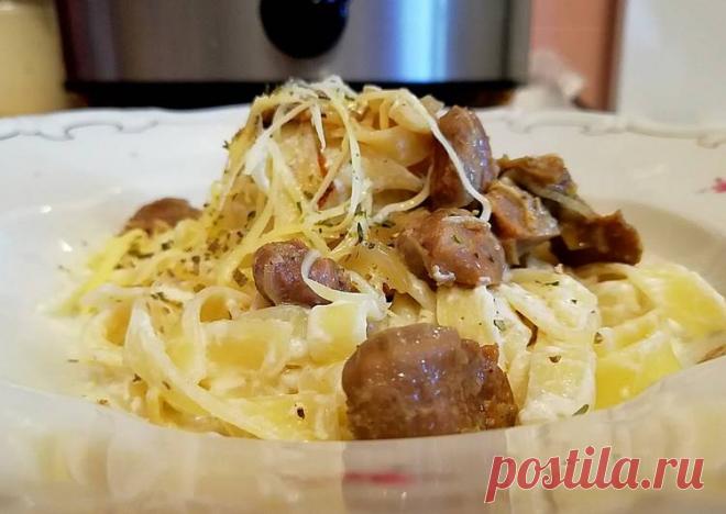 Томленые куриные желудки в медленноварке - пошаговый рецепт с фото. Автор рецепта Елена Некрасова🏃‍ 🌱🌳 ✈️ . - Cookpad