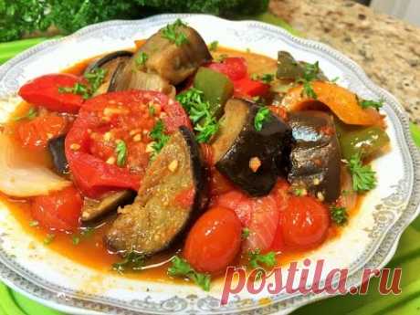 БАКЛАЖАНЫ .  Самый простой и вкусный рецепт.(Eggplant )