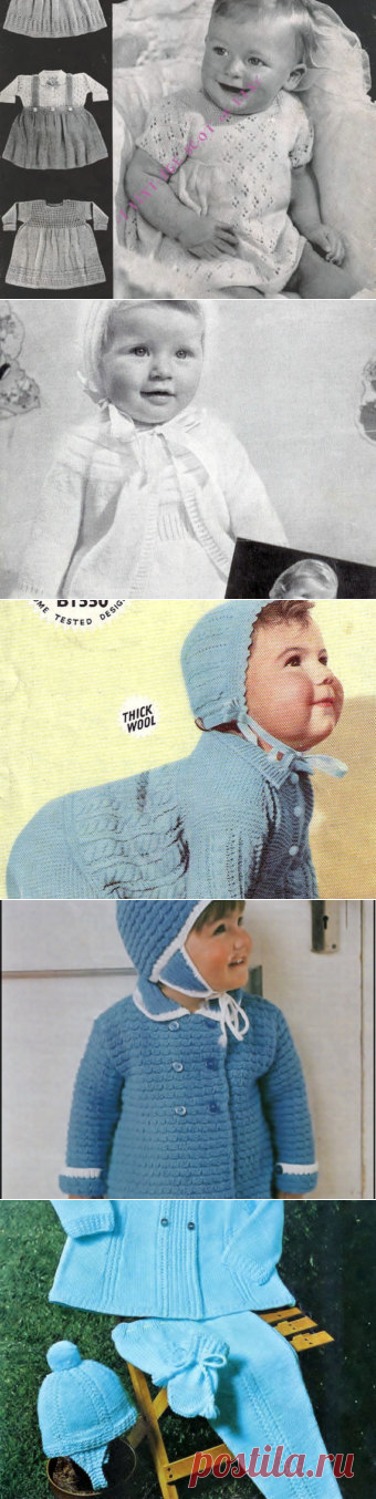 Baby Matinee Jackets 2 styles Cardigan Bonnet Bootees in 3