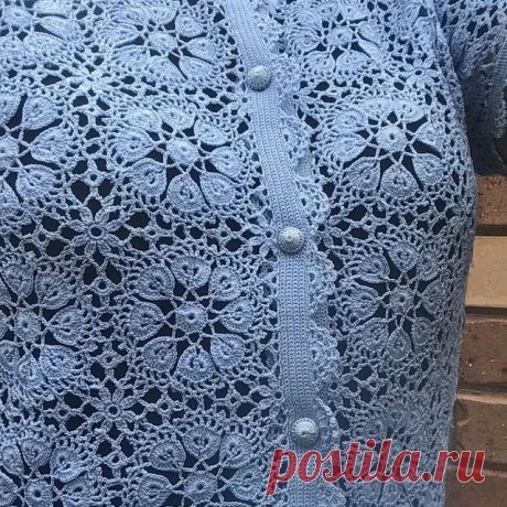 Vintage Crochet Cardigan