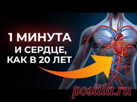 Лучшие приёмы для сердца омолодят сосуды за 1 минуту в день!