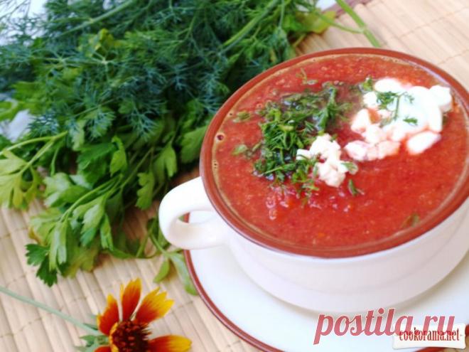 Крем-борщ из яблок и свеклы / Крем-супы / Кукорама — вкусные рецепты!