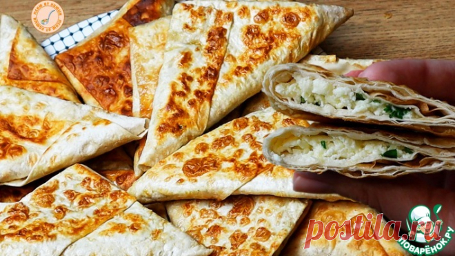 Закуска из лаваша Кулинарный рецепт