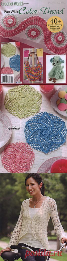 Fun With Color in Thread - Spring 2014.