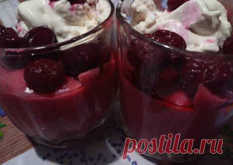 Мусс 🍧🍒 - пошаговый рецепт с фото. Автор рецепта ivushka.r . - Cookpad