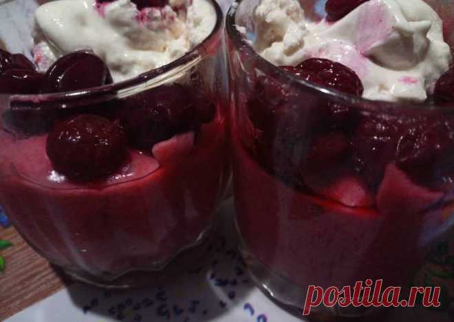 Мусс 🍧🍒 - пошаговый рецепт с фото. Автор рецепта ivushka.r . - Cookpad