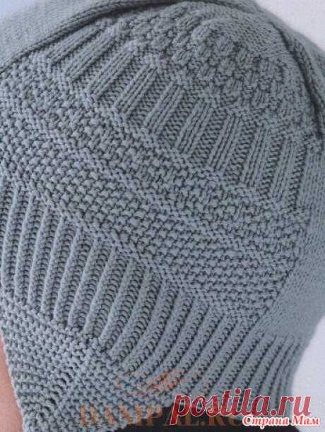 Шапка с ушками «Strata Hat» - Вязание - Страна Мам