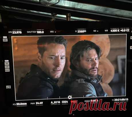 с Джастином Хартли в сериале &quot;Следопыт&quot; (2024)