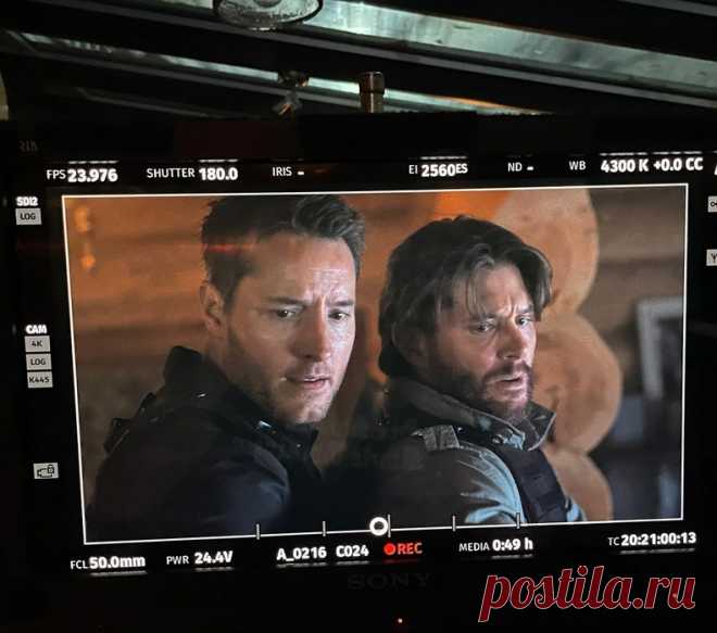 с Джастином Хартли в сериале "Следопыт" (2024)