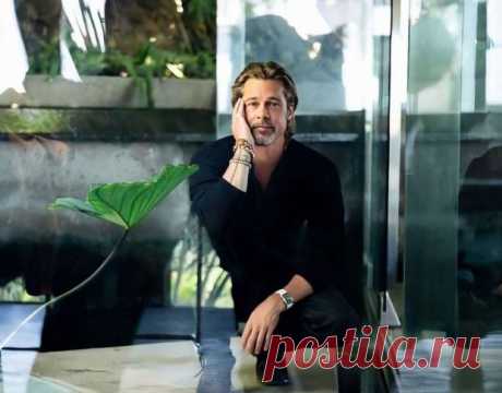 56-летний Брэд Питт и 27-летняя модель Николь Потуральски замечены на отдыхе