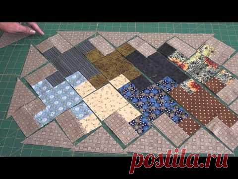 Jogo Americano Part 2- Bloco Tessellating Crosses