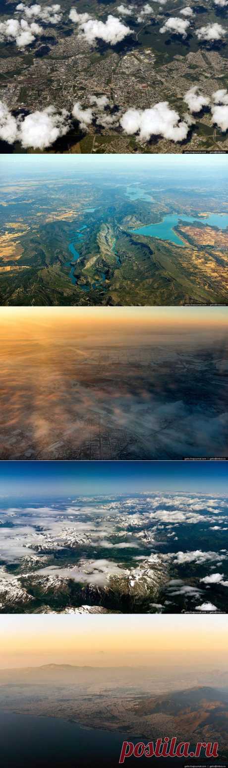 » Земля из окна самолета в 2013 году Это интересно!
