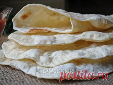 Лепёшки на воде и муке в духовке