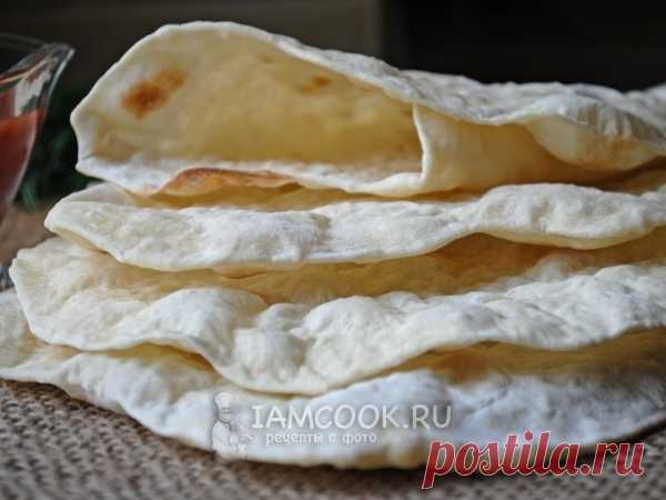 Лепёшки на воде и муке в духовке