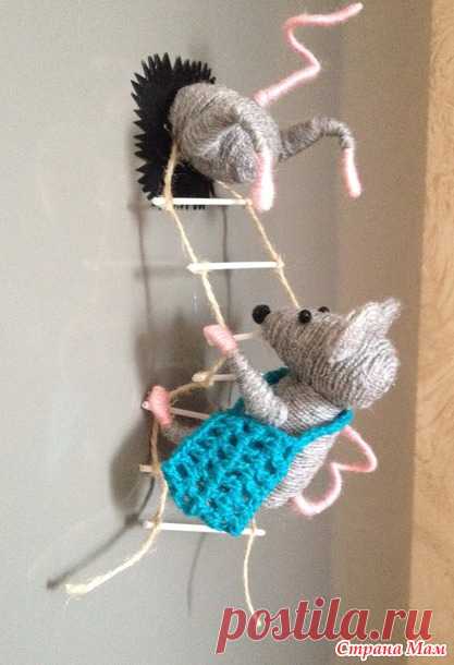 Магнитик на холодильник Мышки -воришки. - Поделки - Страна Мам