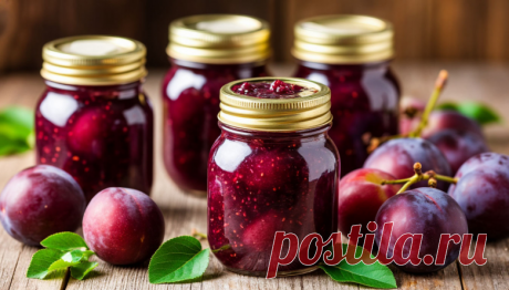 Варенье больше не варю, а жарю на сковороде: Друзья, с кем поделилась рецептом делают так же (сливовое варенье) | Готовим с Калниной Натальей | Дзен