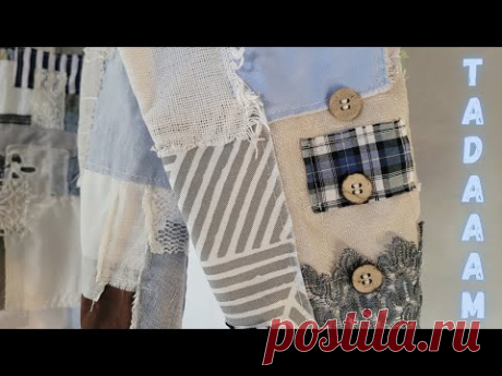 Вот такая получилась вещь... Что думаете? Пэчворк / Patchwork