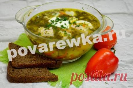 Зелёный борщ с щавелем и яйцом: рецепт с фото пошагово