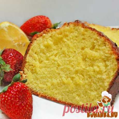 Пирог Лимонжело (Lemon-jello cake)