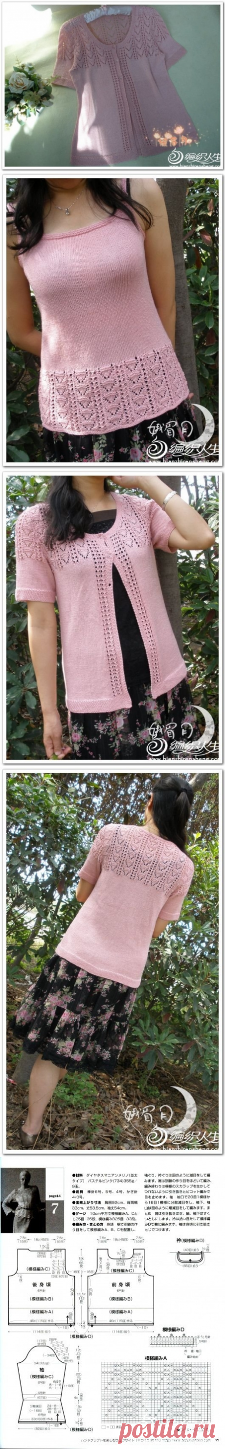 美貌吊带+短袖开衫胭...-编织人生移动门户