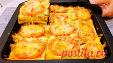 Кабачки - и никакого Мяса не надо :) Потрясающее блюдо на обед! | Алена Митрофанова - рецепты. | Дзен