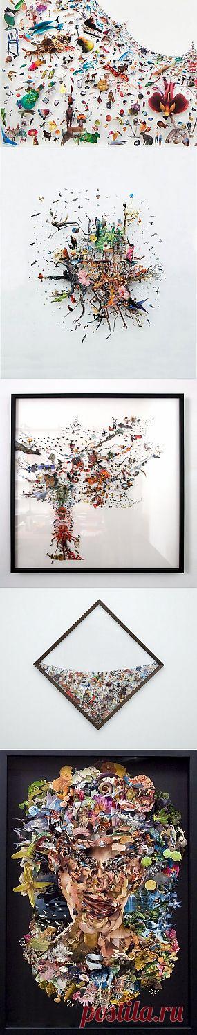 Коллажи Peter Madden / Бумага и карандаши (скрапбукинг, оригами, и т.д.) / Модный сайт о стильной переделке одежды и интерьера
