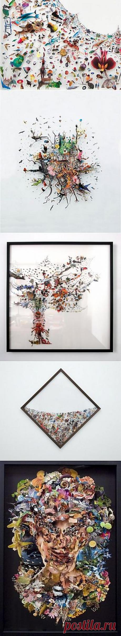 Коллажи Peter Madden / Бумага и карандаши (скрапбукинг, оригами, и т.д.) / Модный сайт о стильной переделке одежды и интерьера