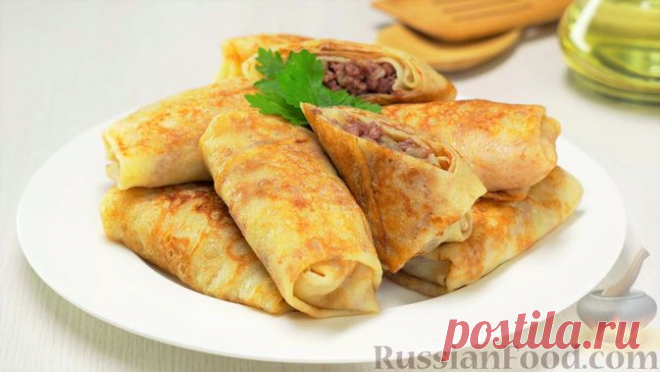 Масленица пришла! БЛИНЫ с мясом - более 30 рецептов!