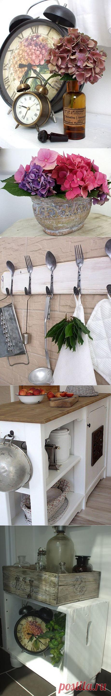 Винтажный декор дома Jana (Víkendový dom). Словакия.