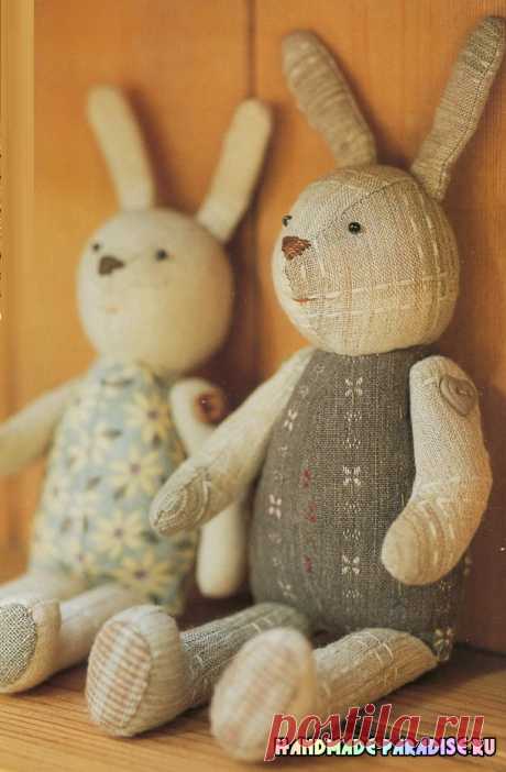 Как сшить текстильного кролика - Handmade-Paradise