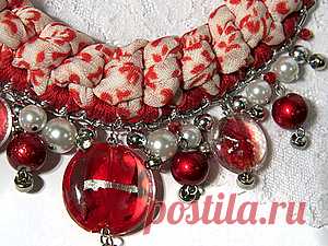 ВЯЗАННОЕ КОЛЬЕ--Мастер-Классы. Ярмарка Мастеров - ручная работа, handmade