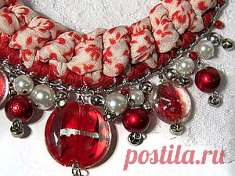 ВЯЗАННОЕ КОЛЬЕ--Мастер-Классы. Ярмарка Мастеров - ручная работа, handmade