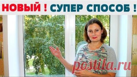 ВОТ ЭТО СПОСОБ ! ОТМЫТЬ ОКНО (СТЕКЛА, ЗЕРКАЛА ) до блеска, БЕЗ РАЗВОДОВ !