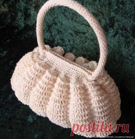 Эффектная сумочка &quot;Мирабелла&quot; (крючок). - Клуб рукоделия - Страна Мам